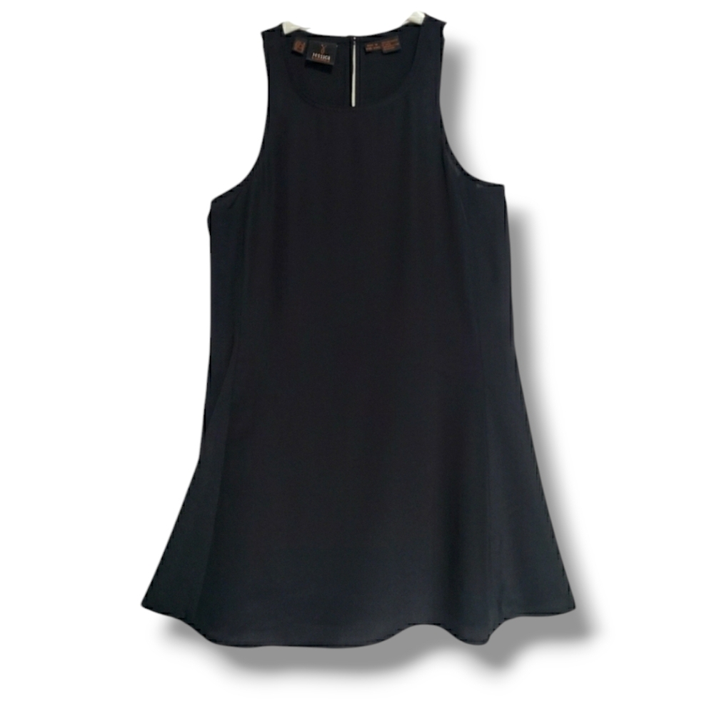 Black Flared Sleeveless Top